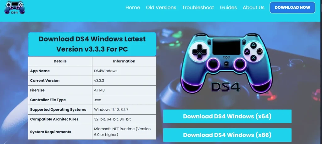 DS4 wndows ds4 windows download