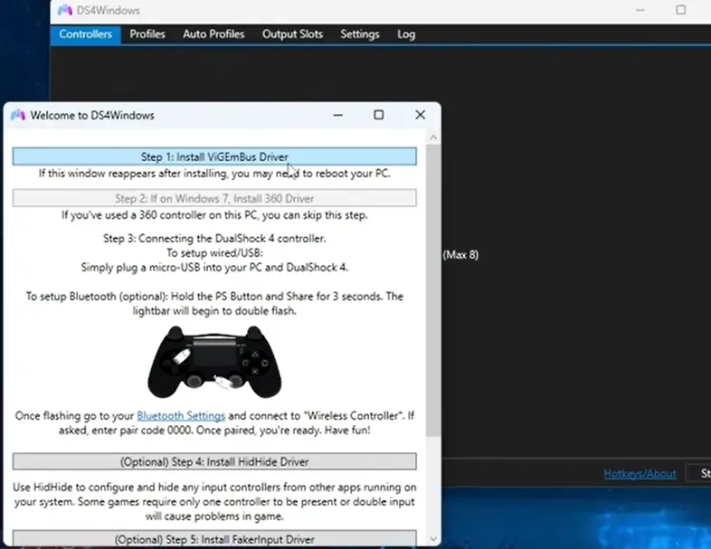 Screenshot 2025 05 14 023018 Download DS4 Windows Latest Version v3.3.3 For PC