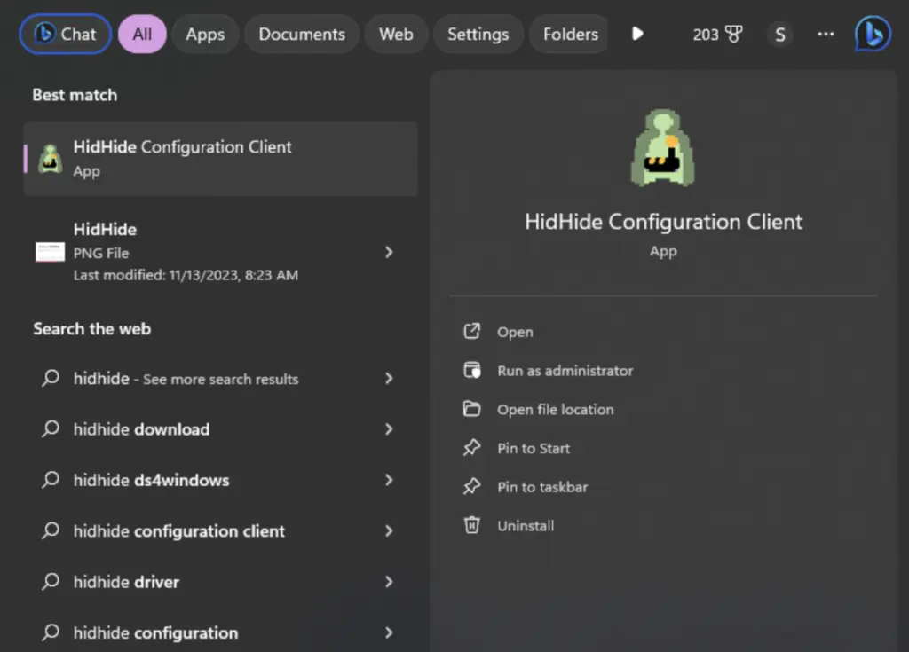HidHide driver for ds4windows