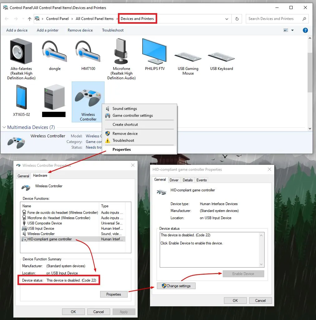 ds4 windows windows disabled
